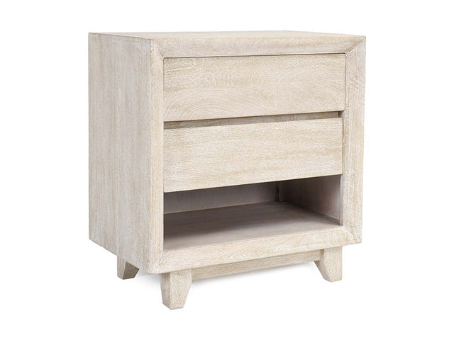 Reece Sand Nightstand - Ornate Home