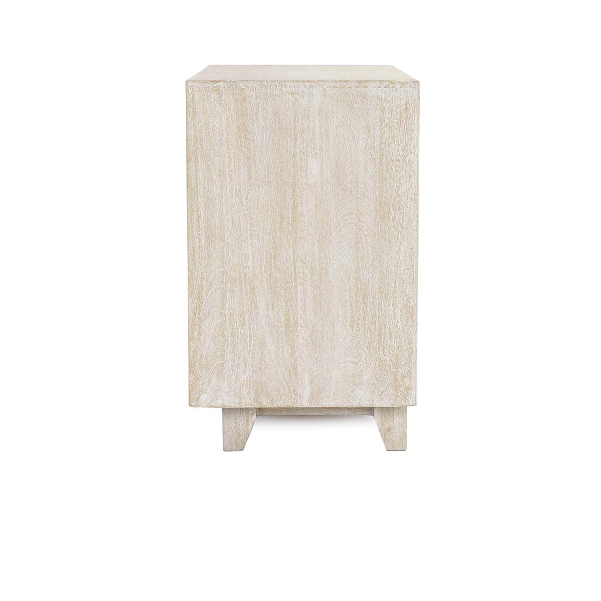 Reece Sand Nightstand - Ornate Home