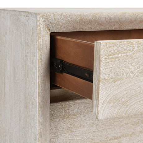 Reece Sand Nightstand - Ornate Home