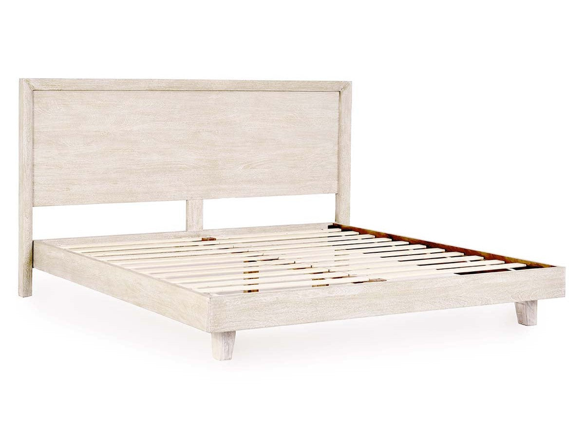Reece Sand Queen Bed - Ornate Home