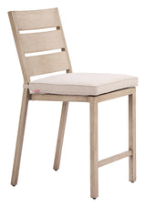 Reefline Gray Armless Counter Stool (Set of 2)