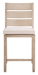 Reefline Gray Armless Counter Stool (Set of 2)