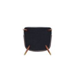 Reeva Dining Chair in Walnut and Graphite Grey - Ornate Home