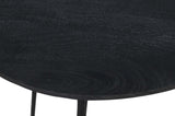 Reeves Black Nesting Table (Set of 3) - Ornate Home