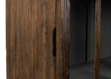 Refined Arches Brown Tall Bookcase - Ornate Home
