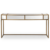 Reflect Gold Mirrored Console Table - Ornate Home
