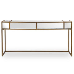 Reflect Gold Mirrored Console Table - Ornate Home