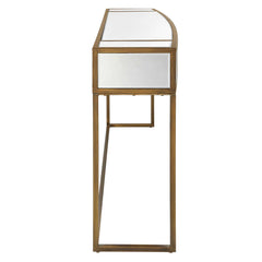 Reflect Gold Mirrored Console Table - Ornate Home