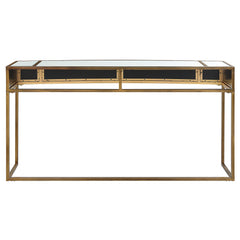 Reflect Gold Mirrored Console Table - Ornate Home