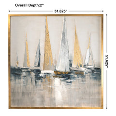 Regatta Multicolor Nautical Art - Ornate Home