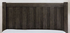 Regensburg Dark Gray Queen Bed - Ornate Home