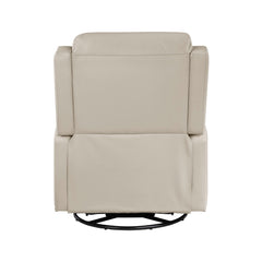 Regent Beige Swivel Glider Reclining Chair - Ornate Home