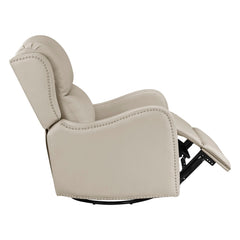 Regent Beige Swivel Glider Reclining Chair - Ornate Home