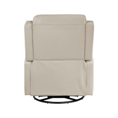 Regent Beige Swivel Glider Reclining Chair - Ornate Home