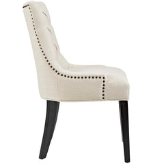 Regent Beige Tufted Fabric Dining Chair - Ornate Home