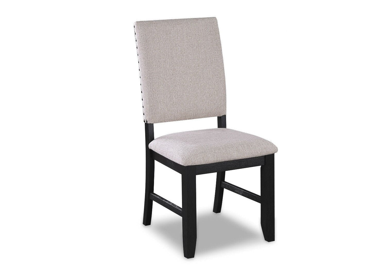 Regent Charcoal Black Dining Room Chairs (Set of 2) - Ornate Home