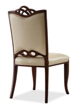 Regent Dining Chair (Set of Two) in Cream and Walnut - Ornate Home