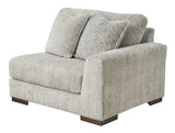 Regent Park Pewter 3pc Sectional Sofa (Online Special Price) - Ornate Home