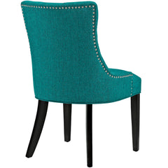 Regent Teal Tufted Fabric Dining Chair - Ornate Home