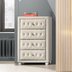 Reggie Beige Chest - Ornate Home