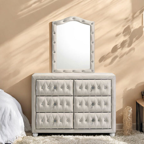 Reggie Beige Dresser - Ornate Home
