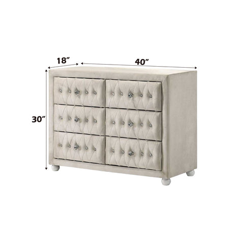 Reggie Beige Dresser - Ornate Home
