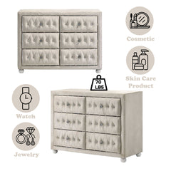 Reggie Beige Dresser - Ornate Home