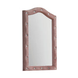 Reggie Pink Fabric Mirror - Ornate Home