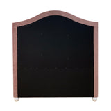 Reggie Pink Fabric Twin Bed - Ornate Home