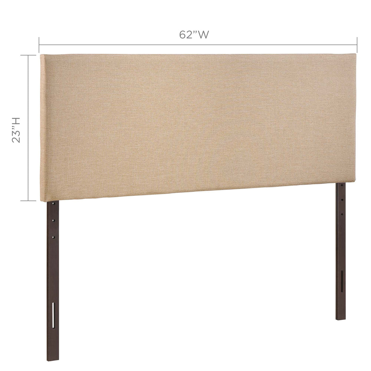 Region Cafe Upholstered Queen Headboard - Ornate Home