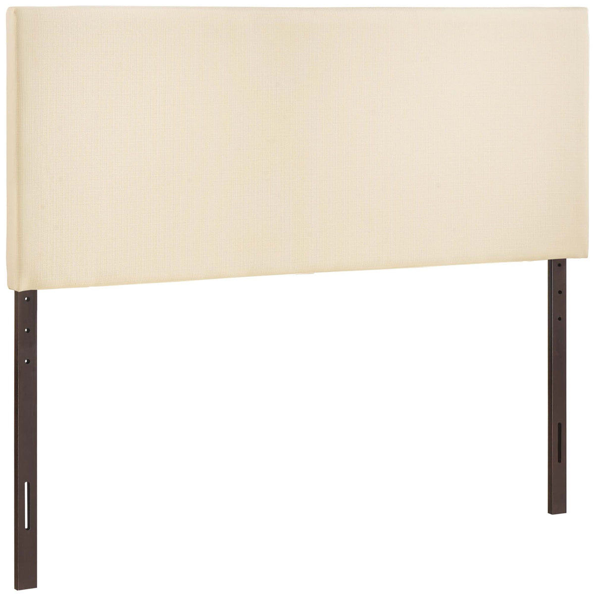 Region Ivory Upholstered Fabric King Headboard - Ornate Home