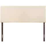 Region Ivory Upholstered Fabric King Headboard - Ornate Home