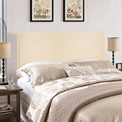 Region Ivory Upholstered Queen Headboard - Ornate Home