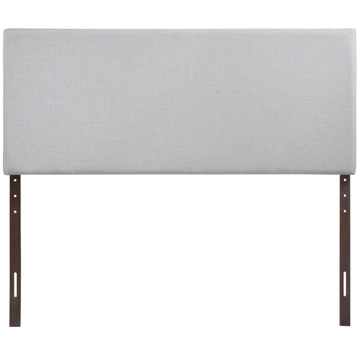 Region Sky Gray Upholstered Fabric Full Headboard - Ornate Home