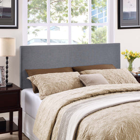 Region Smoke Upholstered Queen Headboard - Ornate Home