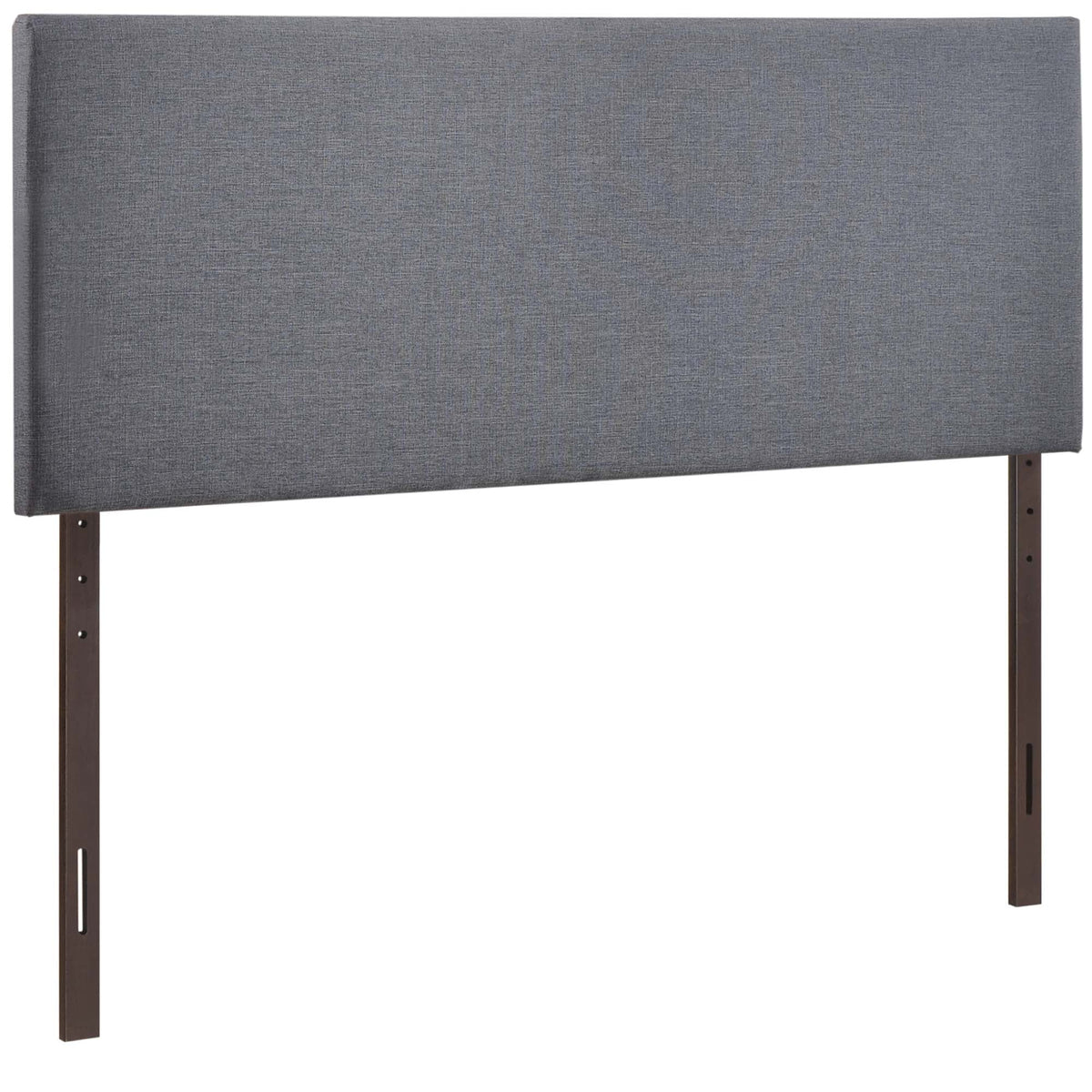 Region Smoke Upholstered Queen Headboard - Ornate Home