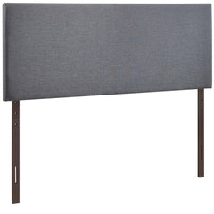 Region Smoke Upholstered Queen Headboard - Ornate Home