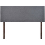Region Smoke Upholstered Queen Headboard - Ornate Home