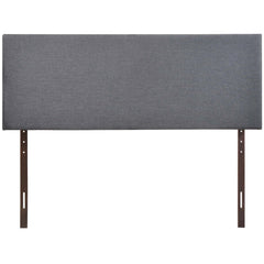 Region Smoke Upholstered Queen Headboard - Ornate Home