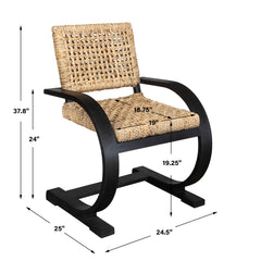 Rehema Black Dining Chair - Ornate Home