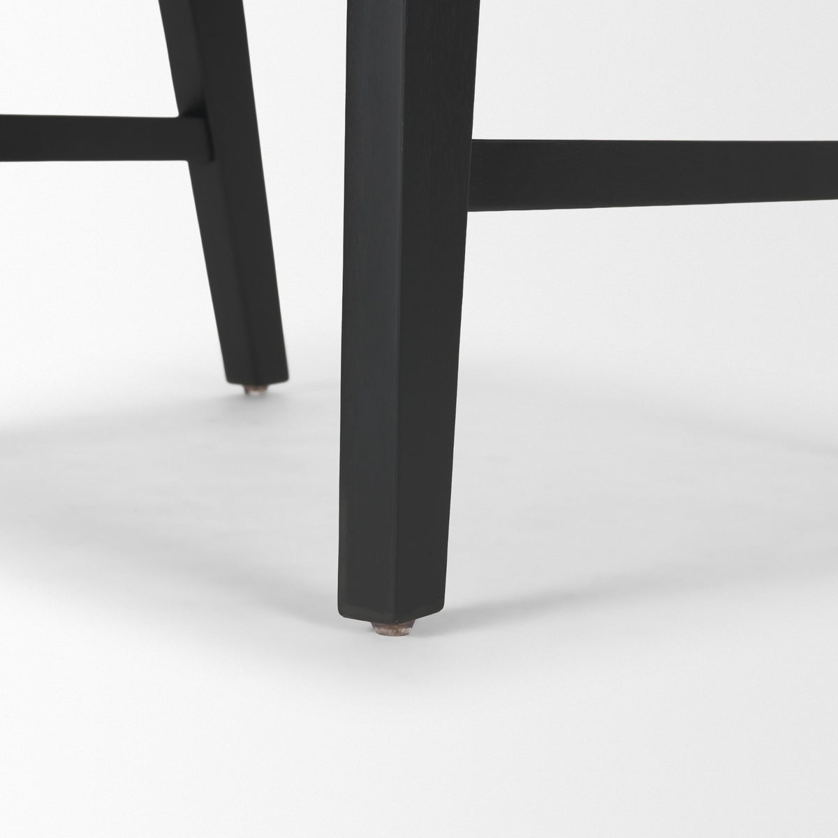 Reid Black Cane Back Dining Side Chair - Ornate Home