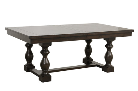 Reid Dark Cherry Dining Table - Ornate Home