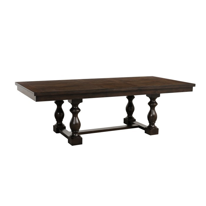 Reid Dark Cherry Dining Table - Ornate Home