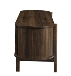 Reid Walnut 61" TV Stand - Ornate Home