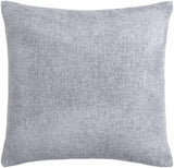Reijo Gray&Blue Linen Look Accent Pillow - Ornate Home