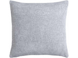 Reijo Silver&Blue Linen Look Accent Pillow - Ornate Home