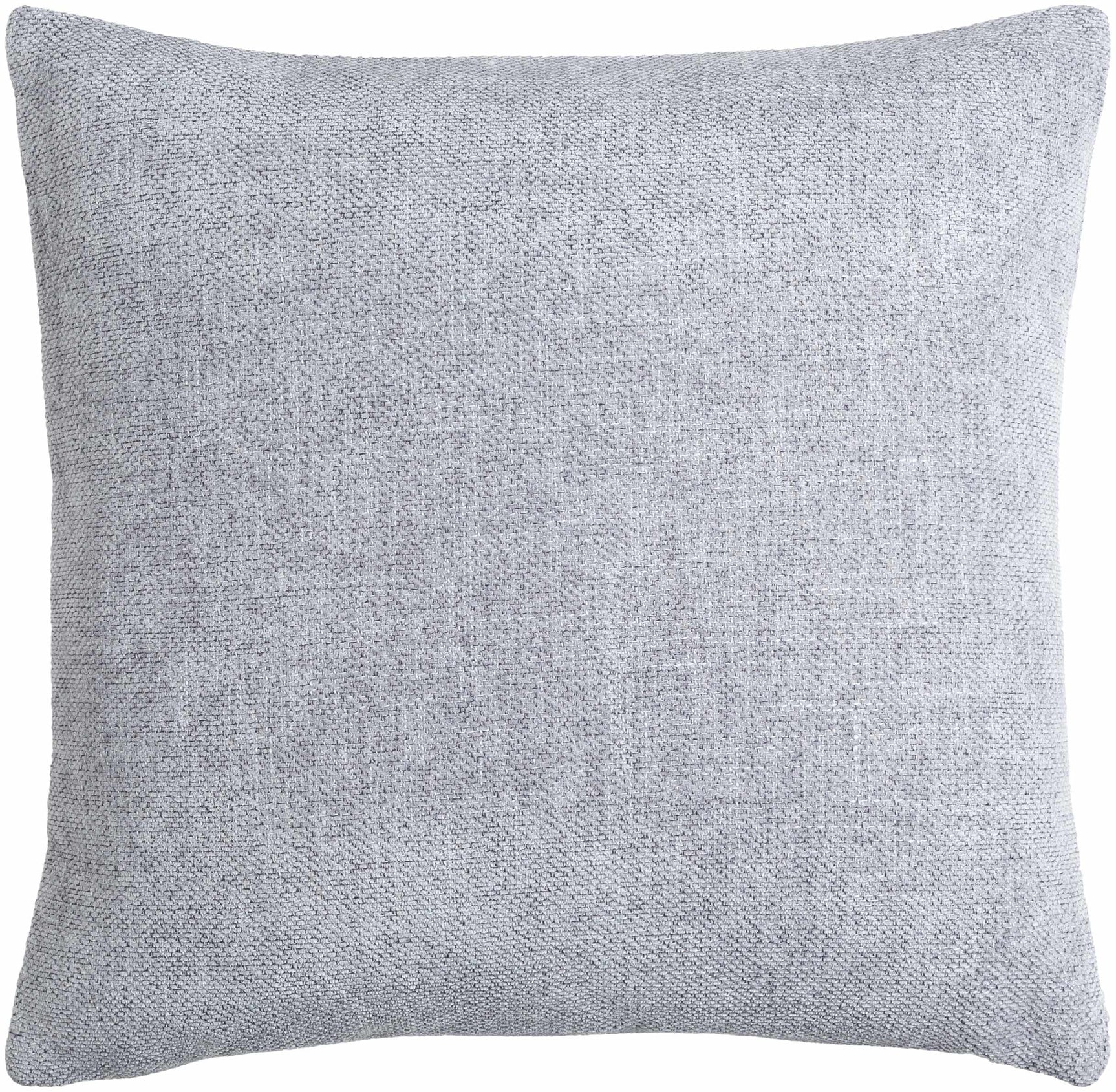 Reijo Silver&Blue Linen Look Accent Pillow - Ornate Home