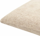 Reijo Tan Linen Look Accent Pillow - Ornate Home