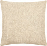 Reijo Tan Linen Look Accent Pillow - Ornate Home