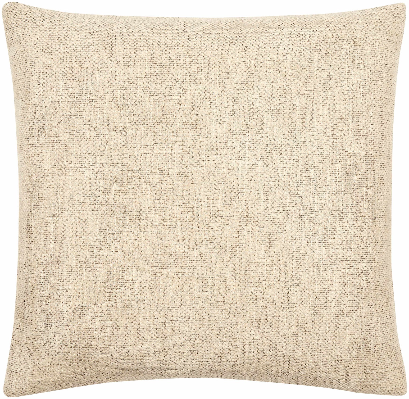 Reijo Tan Linen Look Accent Pillow - Ornate Home